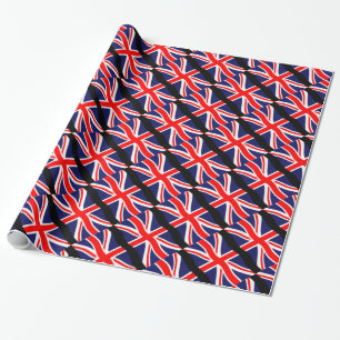 Flag of the United Kingdom + your ideas Wrapping Paper