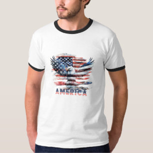 Flag of the United States. America T-Shirt