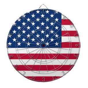 Flag of the United States of America Dartboard