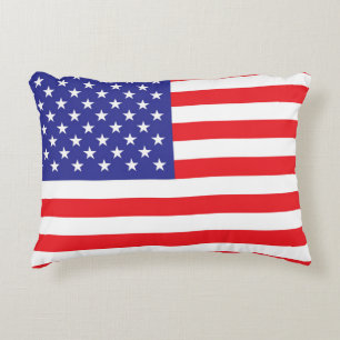 Flag of the United States of America Decorative Cushion