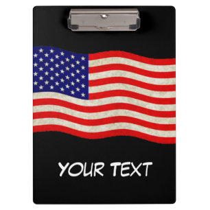 Flag of the United States of America - grungy Clipboard