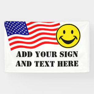 Flag of the United States of America - your ideas Banner