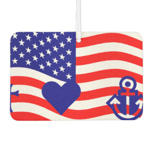 Flag of the United States of America - your ideas Car Air Freshener