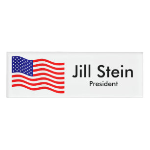 Flag of the United States of America - your ideas Name Tag