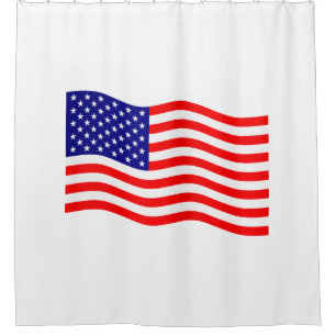 Flag of the United States of America - your ideas Shower Curtain