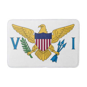 Flag of the United States Virgin Islands Bath Mat