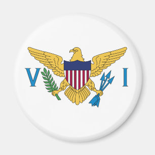 Flag of the United States Virgin Islands Magnet