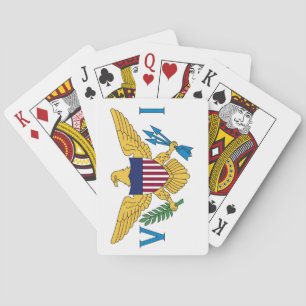 Flag of the United States Virgin Islands Playing Cards