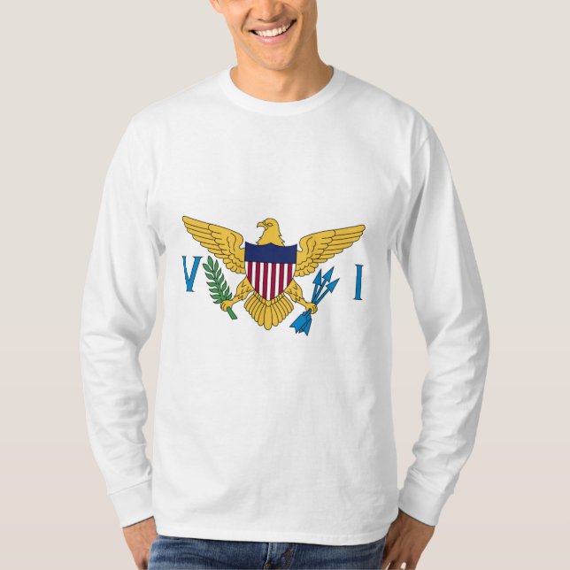 Flag of the United States Virgin Islands T-Shirt (Front)