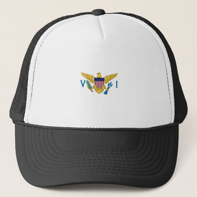 Flag of the United States Virgin Islands Trucker Hat (Front)