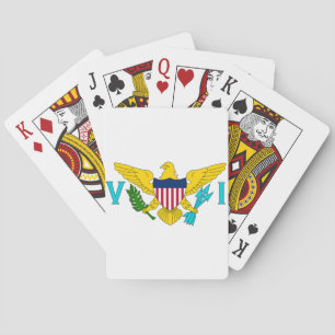 Flag of the US Virgin Islands Playing Cards