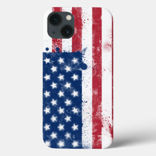 Flag of the USA iPhone 13 Case
