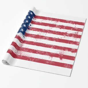 Flag of the USA Wrapping Paper