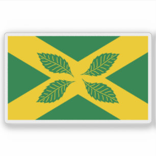 Flag of the village of Four Elms, England