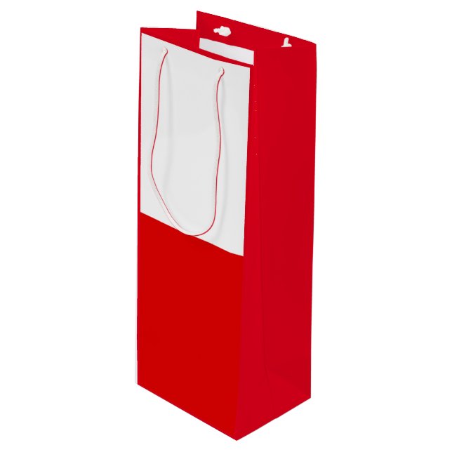Flag of Thuringia Wine Gift Bag (Front Angled)