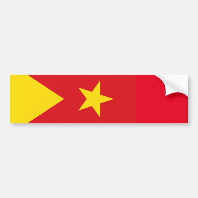 Flag of Tigray Region Bumper Sticker (Front)