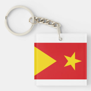 Flag of Tigray Region Key Ring