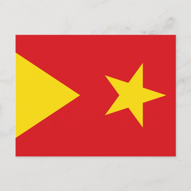 Flag of Tigray Region Postcard (Front)