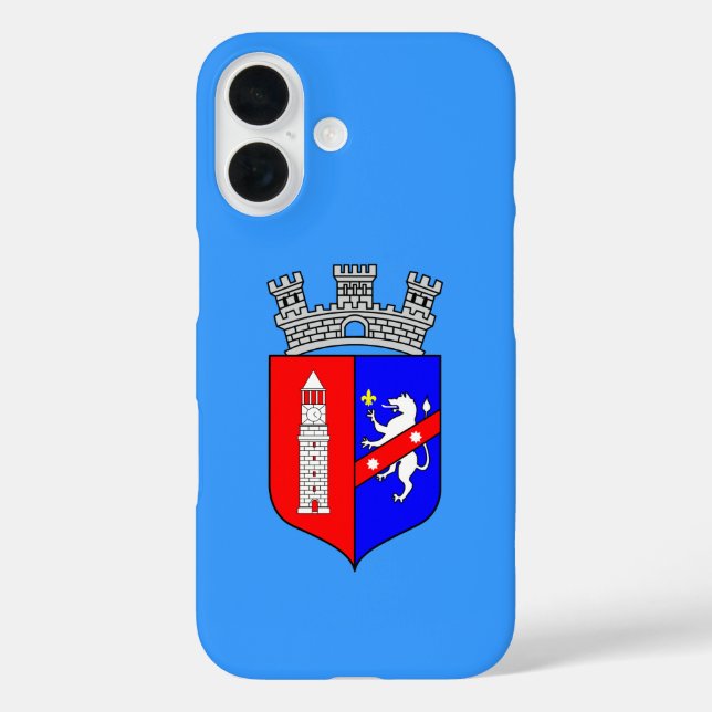 Flag of Tirana, Albania  Case-Mate iPhone Case (Back)