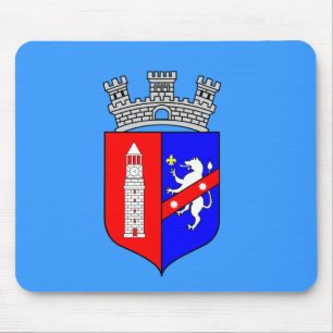 Flag of Tirana, Albania Mouse Pad
