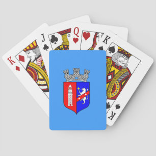 Flag of Tirana, Albania Playing Cards