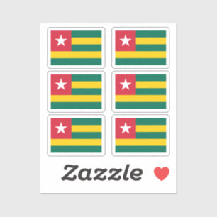Flag of Togo Collection pack of 6