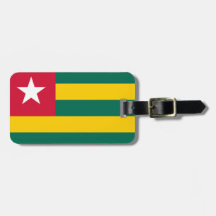 Flag of Togo Easy ID Personal Luggage Tag