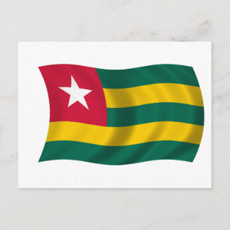 Flag of Togo Postcard