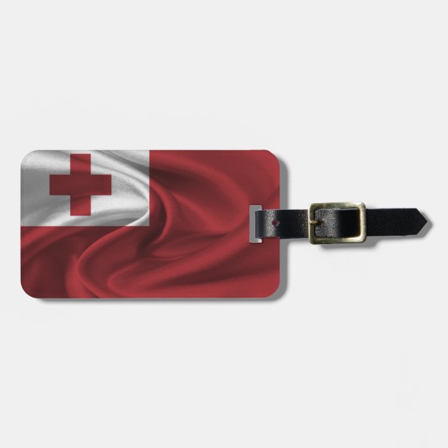 Flag Of Tonga Luggage Tag (Front Horizontal)