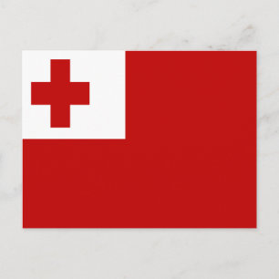 FLAG OF TONGA POSTCARD