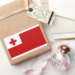 Flag of Tonga Rectangular Sticker