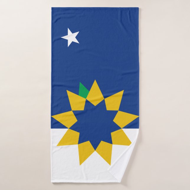 Flag of Topeka, Kansas Bath Towel Set (Bath Towel)