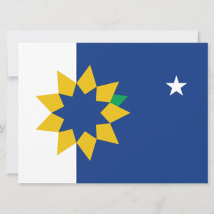 Flag of Topeka (Kansas) Card