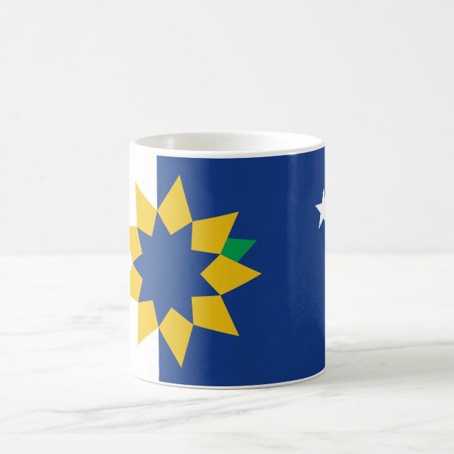 Flag of Topeka (Kansas) Coffee Mug (Center)