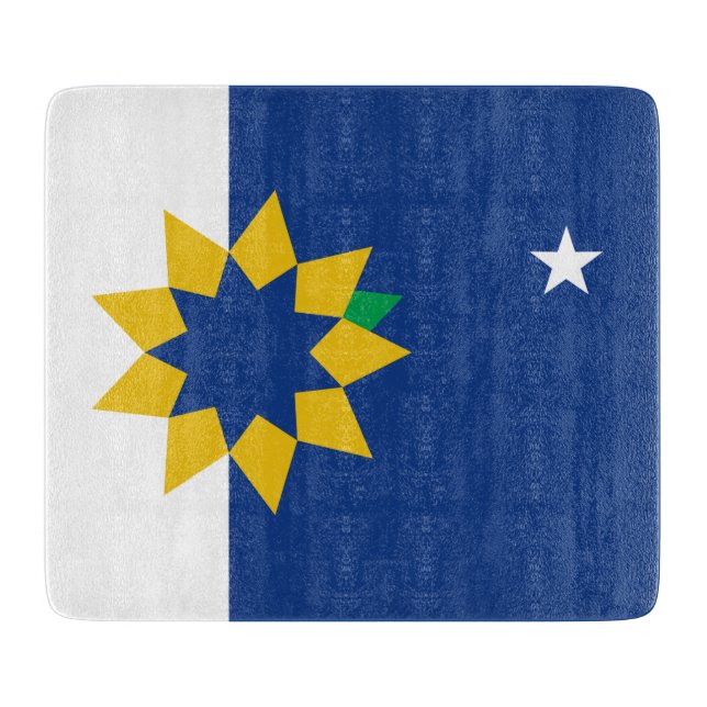 Flag of Topeka (Kansas) Cutting Board (Front)