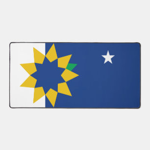 Flag of Topeka, Kansas Desk Mat