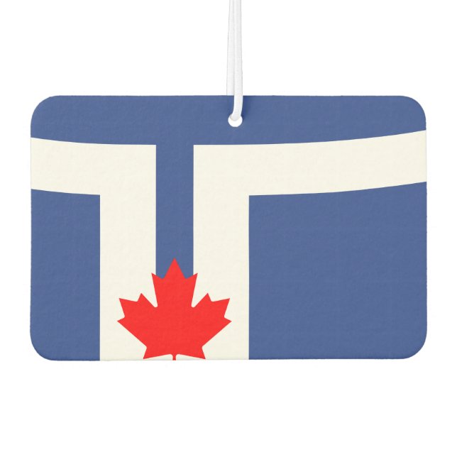 Flag of Toronto, Ontario Car Air Freshener (Front)