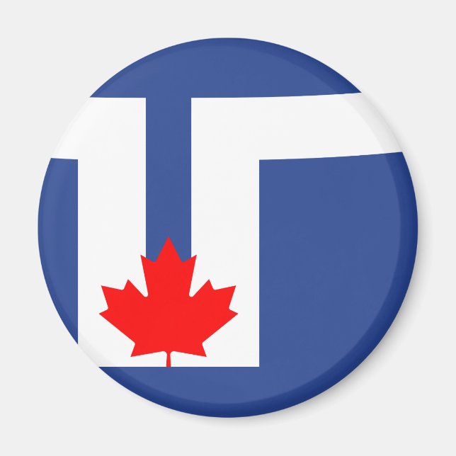 Flag of Toronto, Ontario Magnet (Front)
