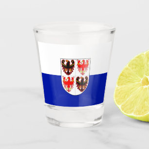 Flag of Trentino-Alto Adige (Italy) Shot Glass