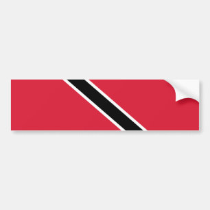 Flag of Trinidad and Tobago Bumper Sticker