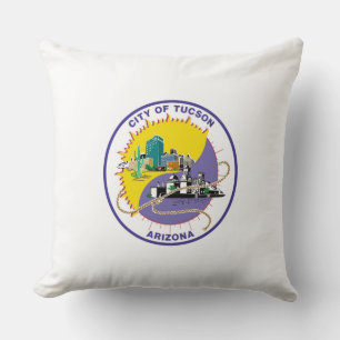 Flag of Tucson, Arizona Cushion