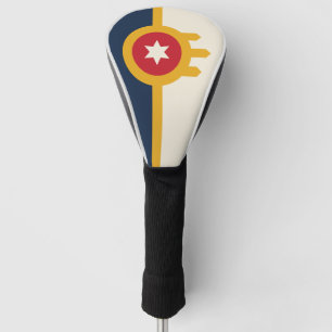 Flag of Tulsa city, Oklahoma State Golf Head Cover
