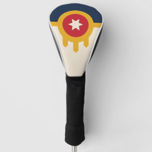 Flag of Tulsa, Oklahoma Golf Head Cover