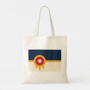 Flag of Tulsa (Oklahoma) Tote Bag