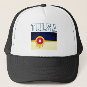 Flag of Tulsa, Oklahoma Trucker Hat