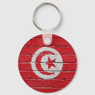 Flag of Tunisia Key Ring