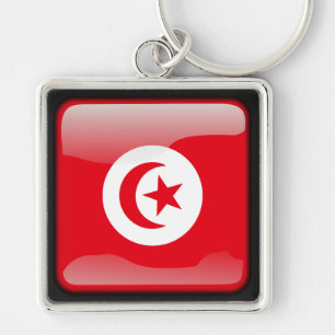 Flag of Tunisia Key Ring