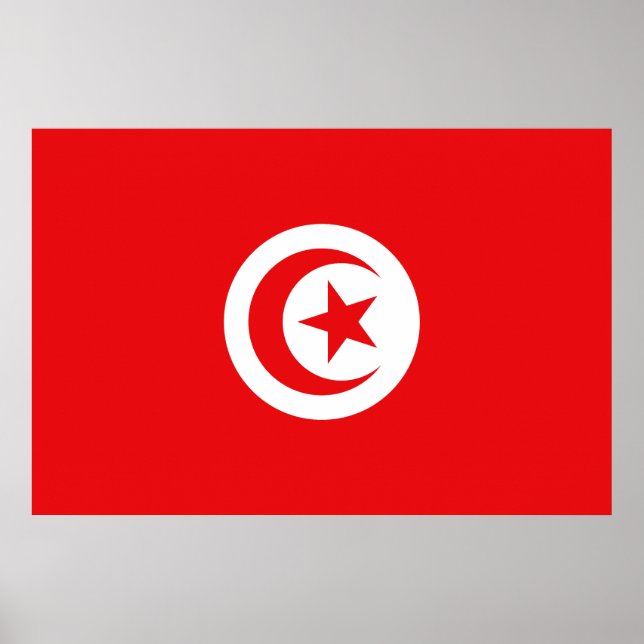 Flag of Tunisia Poster (Front)