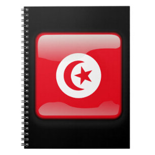 Flag of Tunisia Spiral Notebook