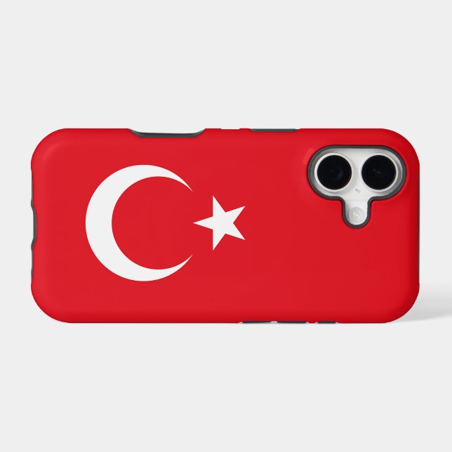 Flag of Turkey (Back (Horizontal))